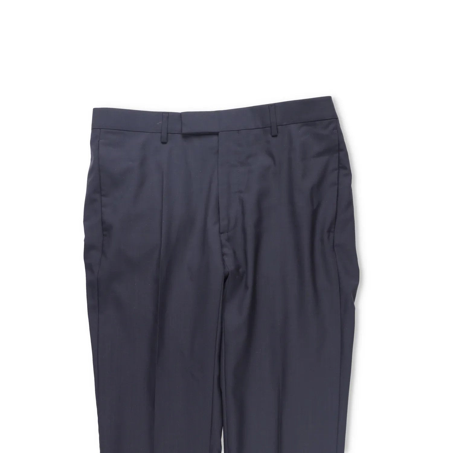 DIOR Mens Dress Pants Virgin Wool Cupro Blend Pleated Black Size 48 R RRP 400 — View 2