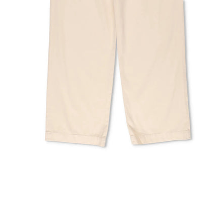 DRIES VAN NOTEN Mens Trousers Cotton Beige Pleated Buckle Size 48 RRP 450 — View 4