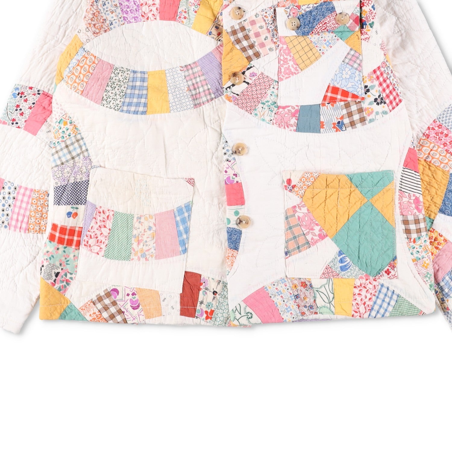 BODE 2019 Rare Patchwork Upcycled Multi Workwear Jacket Size M/L RRP1500 — View 9