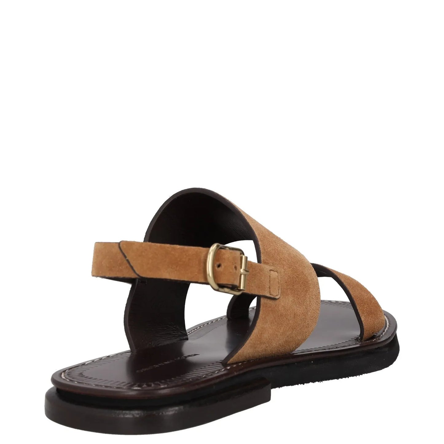 DRIES VAN NOTEN Womens Sandal Brown Leather Strap Buckle Open Toe UK 8 RRP 375 — View 6