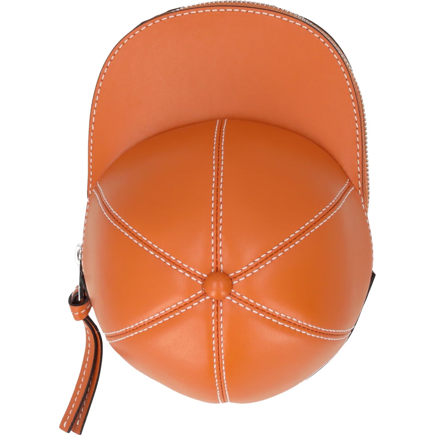 J.W. ANDERSON Womens Midi Cap Crossbody Bag Leather Orange Size M RRP 490