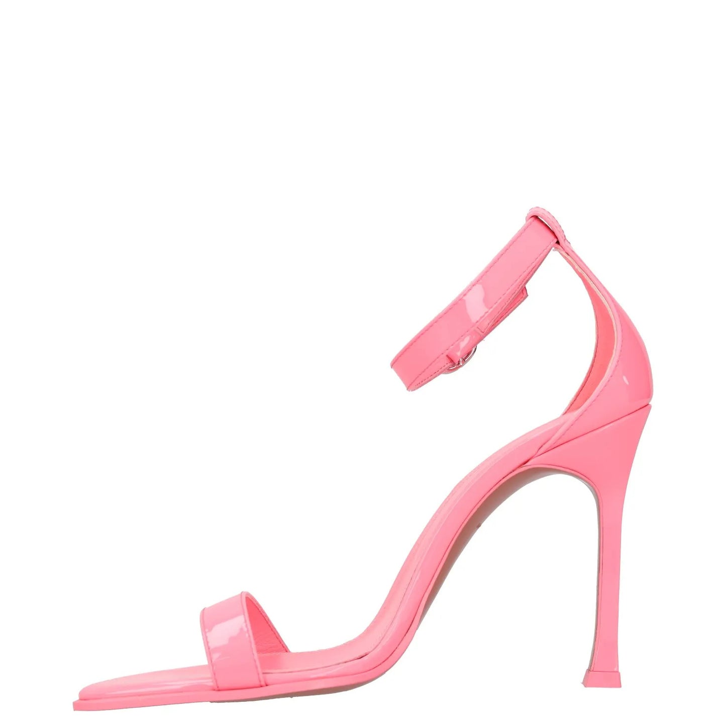 AMINA MUADDI Womens Strappy Heels Pink Leather Stiletto Open Toe UK 3 RRP 615 — View 4