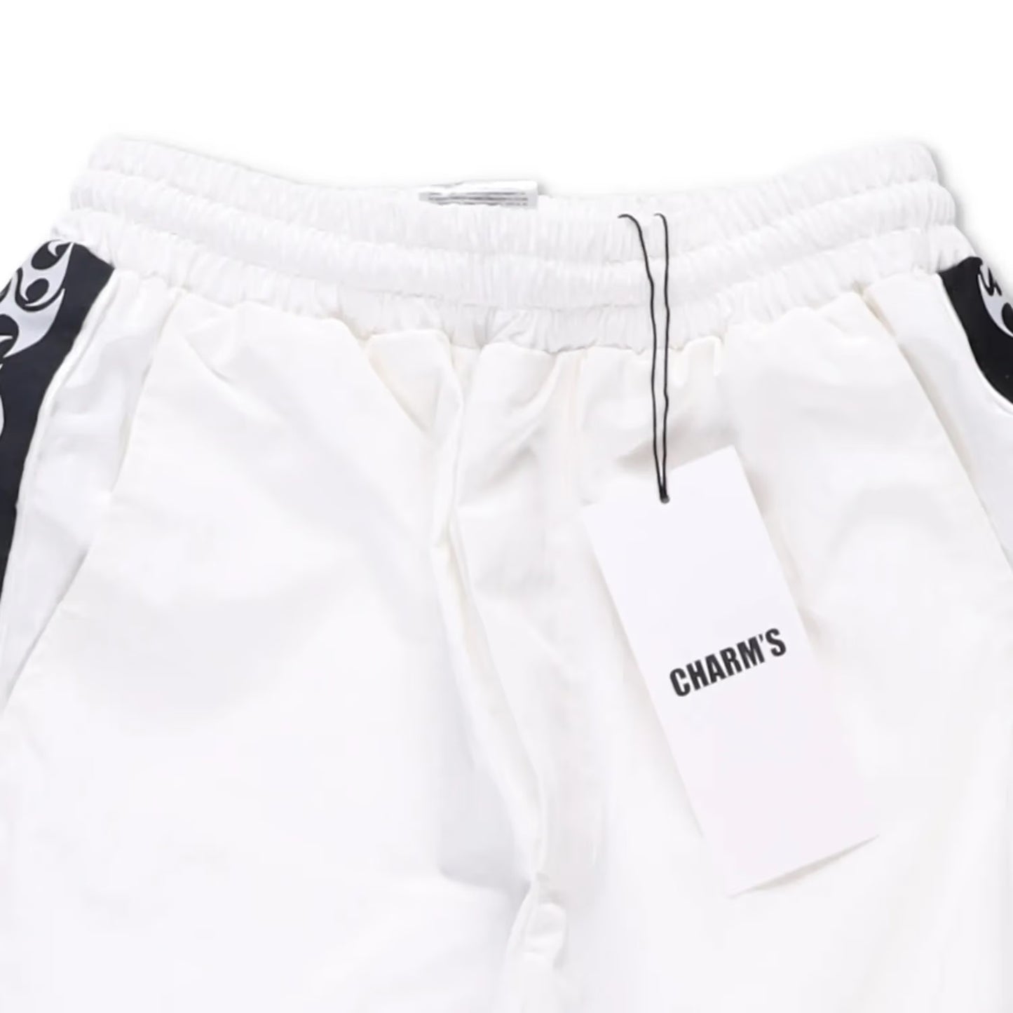 CHARMS x KAPPA Womens Track Pants White Black Trousers Logo Size S RRP 150 — View 5
