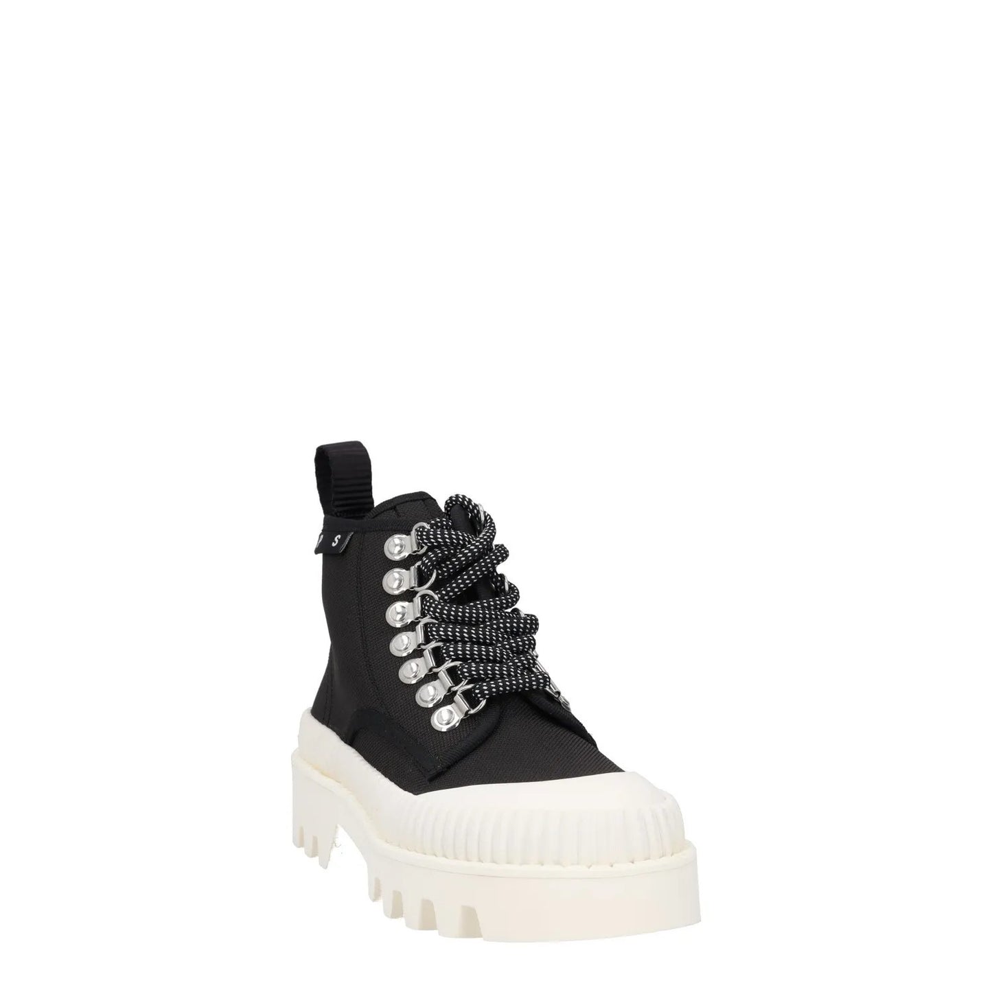 PROENZA SCHOULER Womens Trainers High Black Canvas Chunky White Sole UK 3 RRP750 — View 2