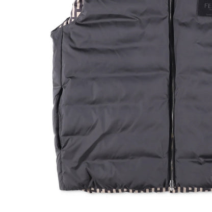 FENDI Mens Puffed Gillet Rev Pad Waistcoat Black Sleeveless Size 46 RRP 1850 — View 3