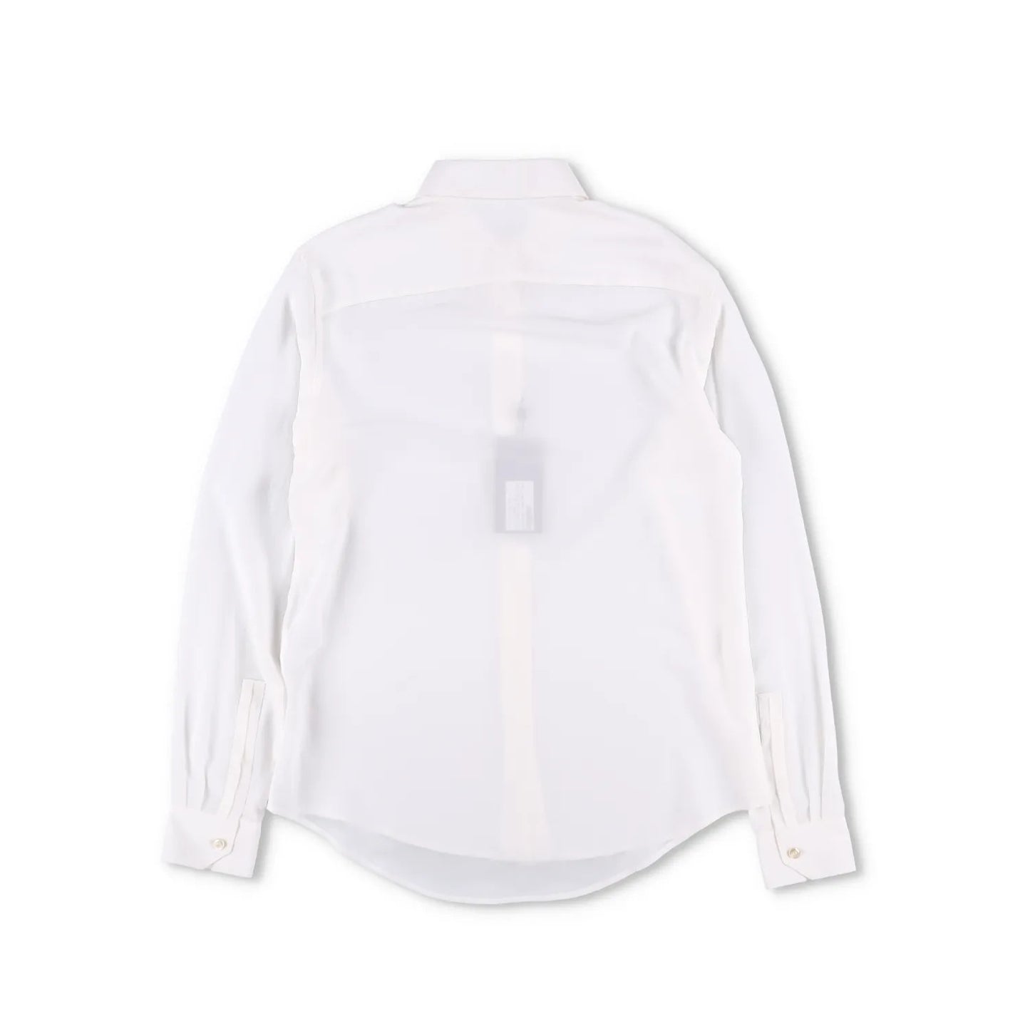 SAINT LAURENT Womens Blouse Long Sleeve Relaxed Fit White Size 36 RRP 660 — View 5