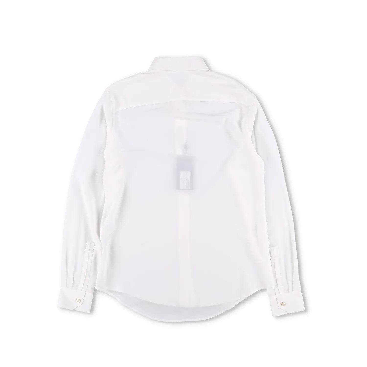 SAINT LAURENT Womens Blouse Long Sleeve Relaxed Fit White Size 36 RRP 660 — View 5