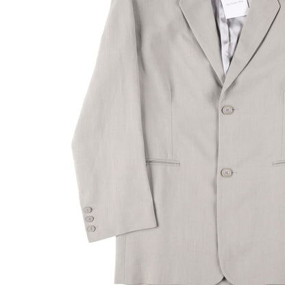 FRANKIE SHOP Womens Aiden Single Breasted Blazer Linen Sage Size S RRP 350 — View 4