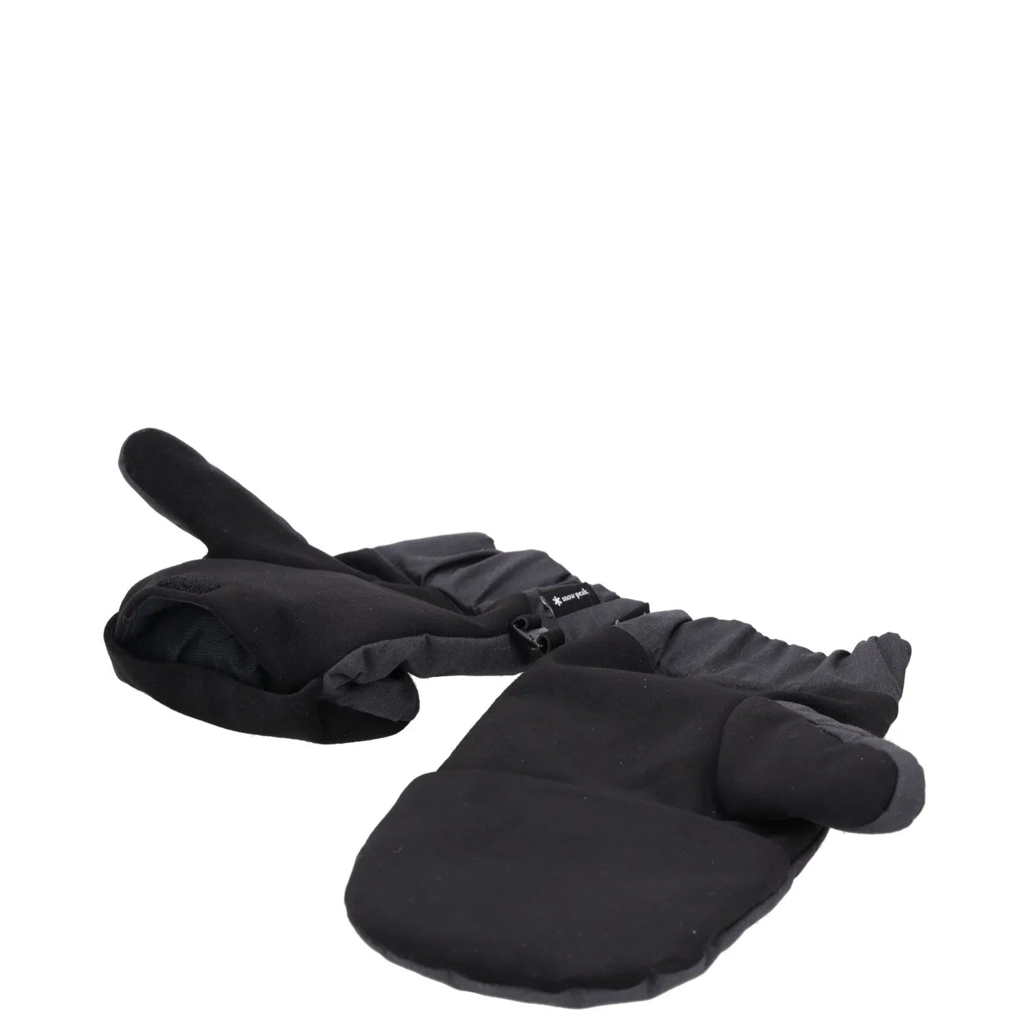 SNOW PEAK Mens 2L Down Gloves Black Mitten Black Insulated Size S RRP 150 — View 7