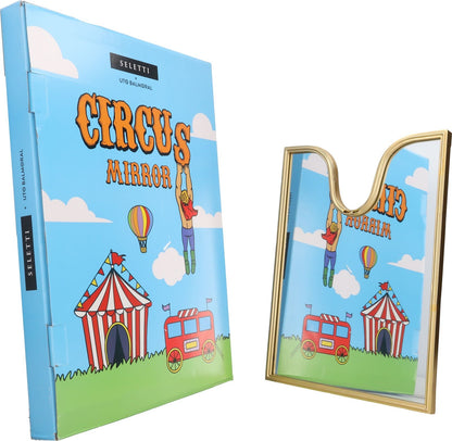 SELETTI Circus Superhero 35X35Cm Wall Mirror Decorative One Size RRP 72