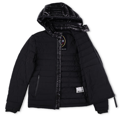 MOOSE KNUCKLES Mens Black Puffer Jacket Size Small Nylon RRP800 — View 10