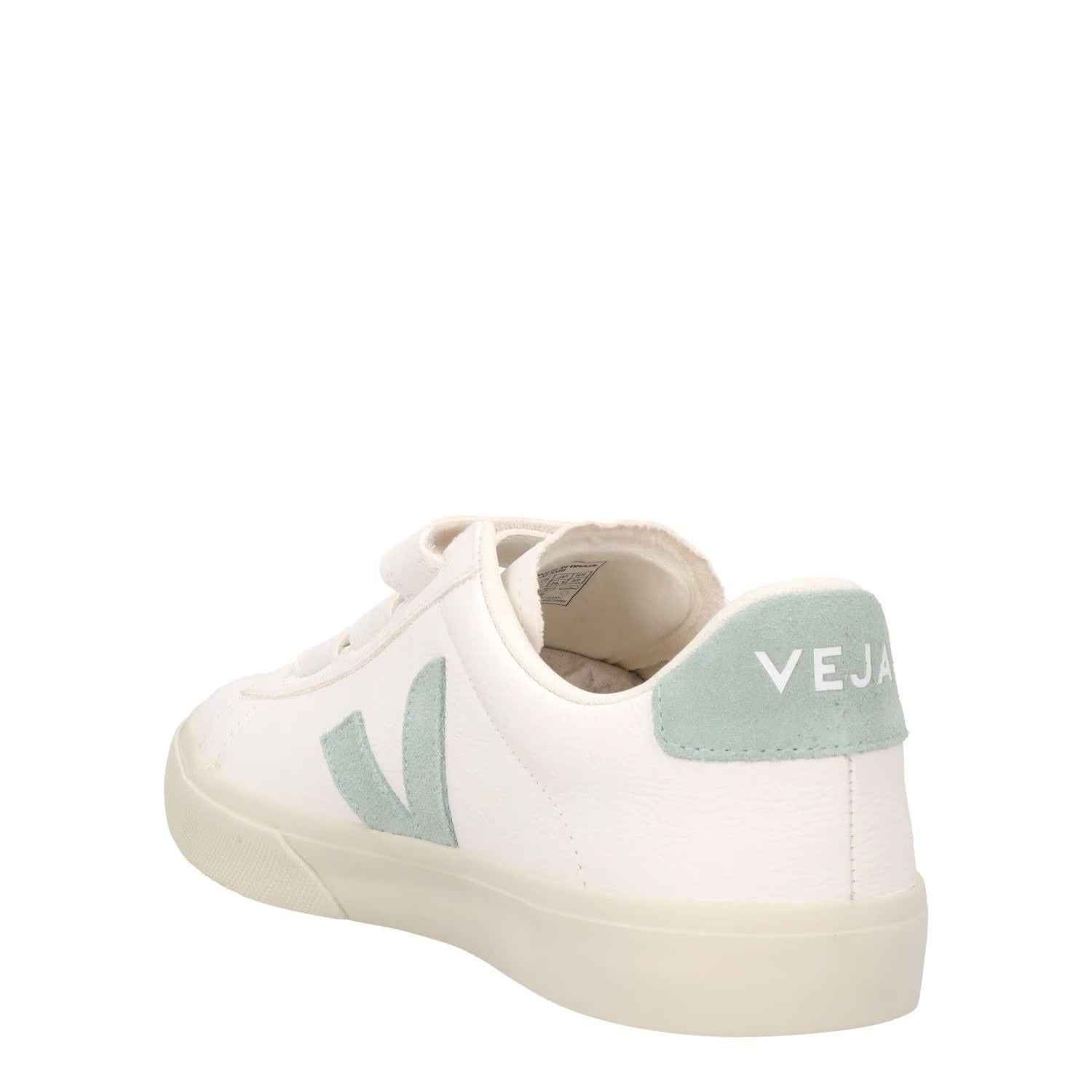 VEJA Womens Recife Trainers White Matcha Leather Low Tops Lace Up UK 2 RRP 160 — View 5
