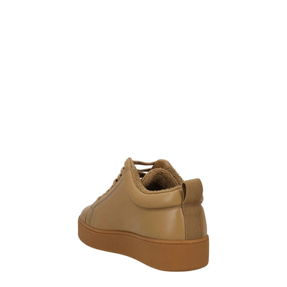 BOTTEGA VENETA Mens Sneakers Low Top Lace Up Brown Leather Casual UK 9 RRP 850 — View 5