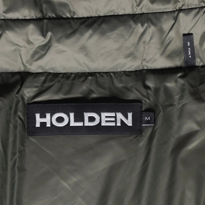 HOLDEN Mens Green Parka Coat Softshell Stand Up Collar Zip Closure M RRP 800 — View 8