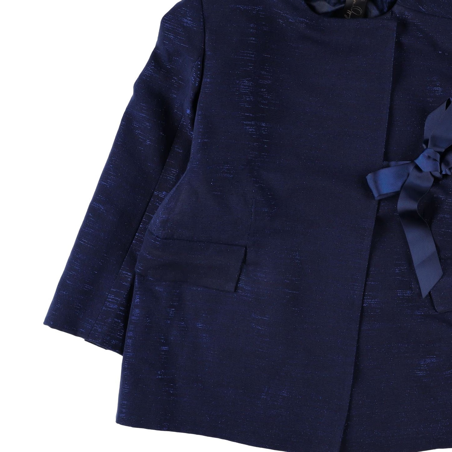 Papa Oppong Womens Shika Petiole Kente Blazer Jacket Blue Size M RRP 2065 — View 4