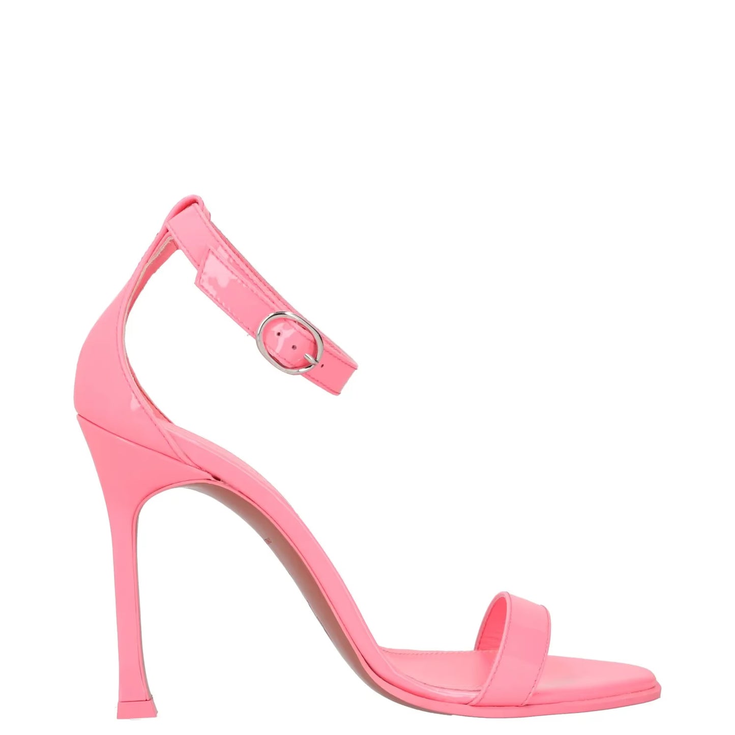 AMINA MUADDI Womens Strappy Heels Pink Leather Stiletto Open Toe UK 3 RRP 615