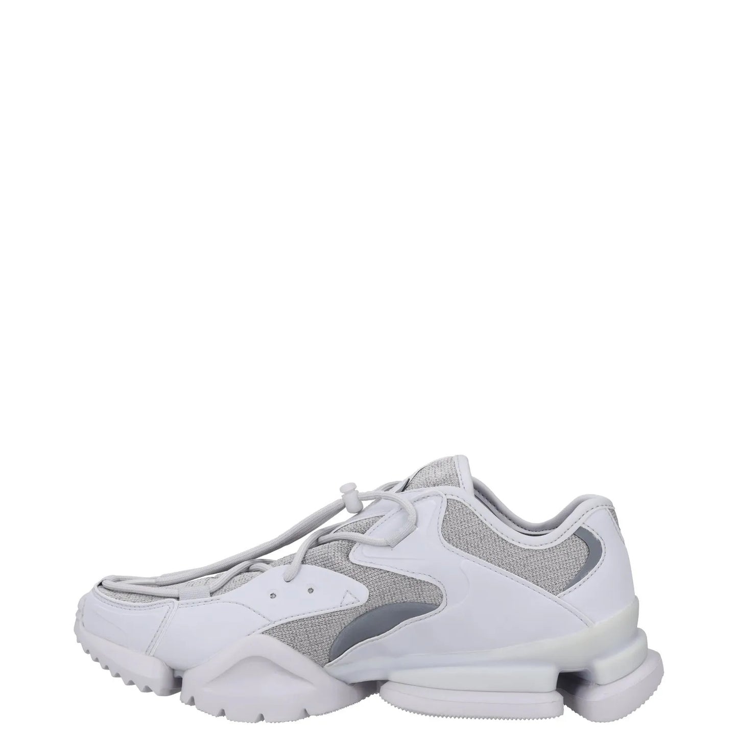 REEBOK Mens Trainers Grey Synthetic Low Top Lace Up Chunky UK 7 RRP 100 — View 4