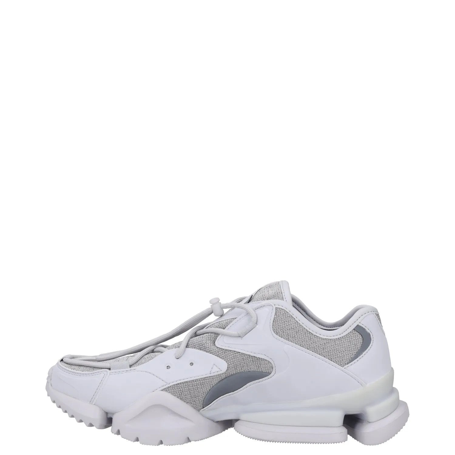 REEBOK Mens Trainers Grey Synthetic Low Top Lace Up Chunky UK 7 RRP 100 — View 4