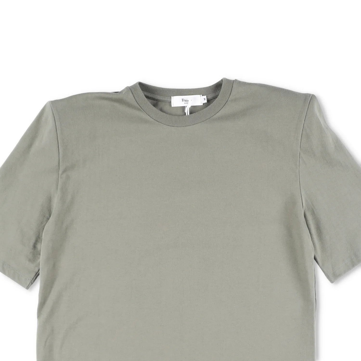 FRANKIE SHOP Mens T-Shirt Grey Crew Neck Short Sleeve Cotton Size M RRP 125 — View 2