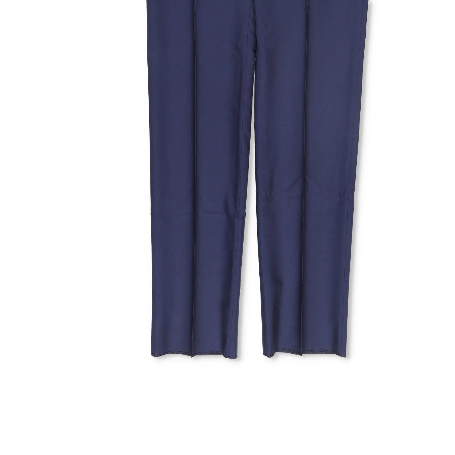 PRADA Mens Dress Pants Trousers Blue Pleated Straight Leg Size 52 R RRP 400 — View 4