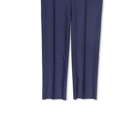PRADA Mens Dress Pants Trousers Blue Pleated Straight Leg Size 52 R RRP 400 — View 4