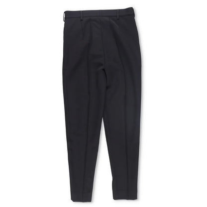 PRADA Men Tapered Trousers Black Dress Pant Pleated Tapered Flat Front 48 RRP950 — View 10