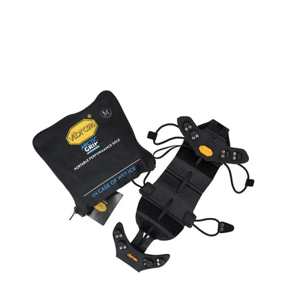 VIBRAM Crampons Unisex Black Rubber Durable Outdoor Gear Size EU41-42 RRP 200 — View 3