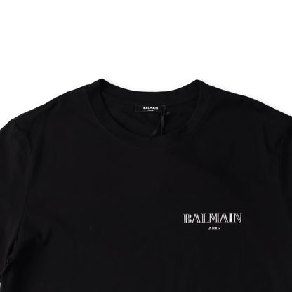 BALMAIN Mens Silver Vintage T-Shirt Classic Fit Crew Neck Short Sleeve XL RRP375 — View 3