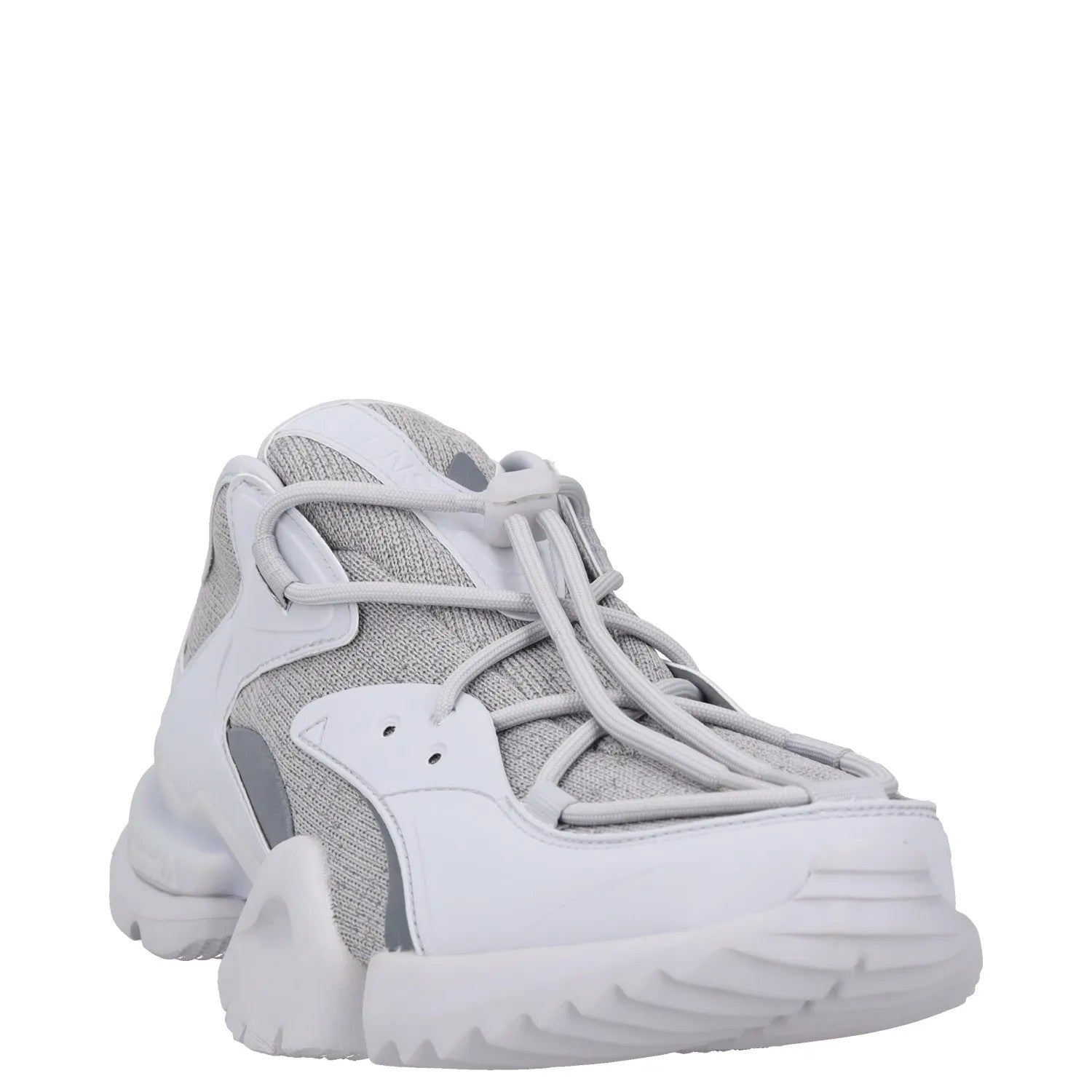 REEBOK Mens Trainers Grey Synthetic Low Top Lace Up Chunky UK 7 RRP 100 — View 2