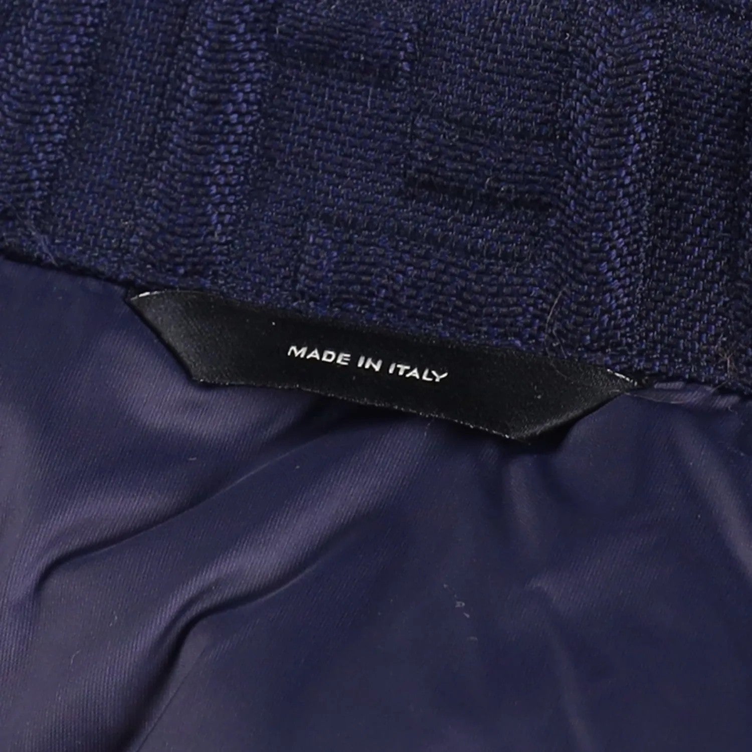 FENDI Mens Blouson Embossed Jacket Shirt Jacket Blue Knit Size 48 RRP 2150 — View 11