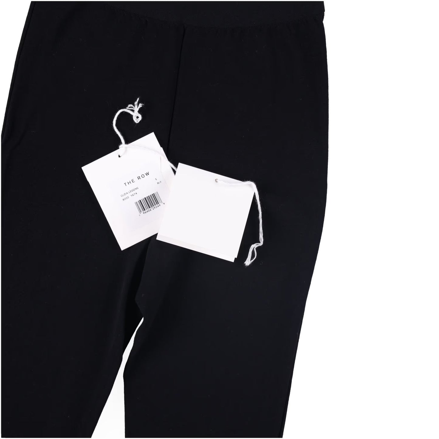 THE ROW Womens Clizia Leggings Black Mid Rise Ankle Solid Size S RRP 1218.5 — View 10