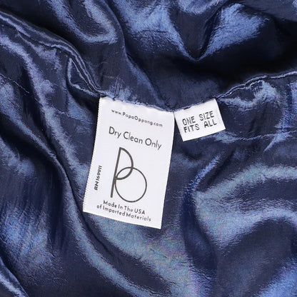 PAPA OPPONG Womens Stella Embellished Kente Bomber Jacket Blue One Size RRP 3245 — View 8