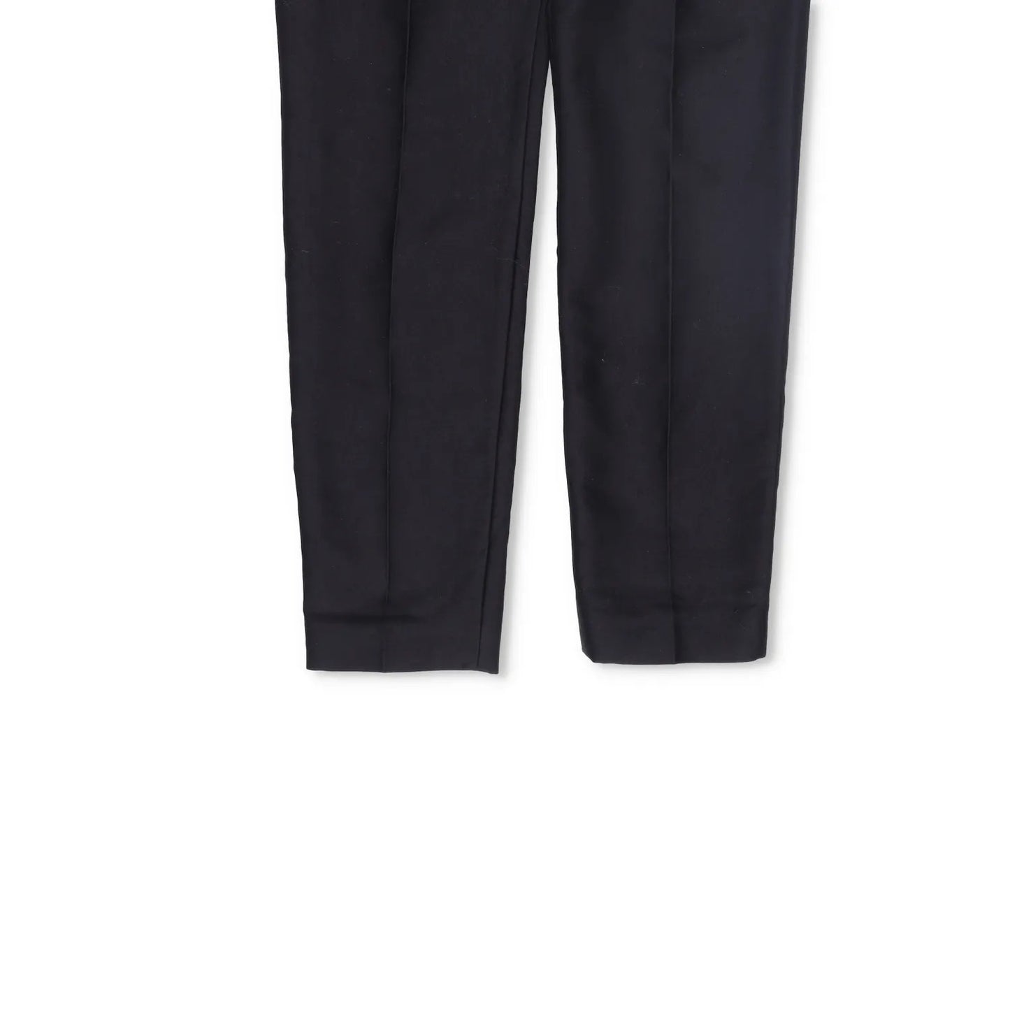 HAIDER ACKERMANN Mens Dress Pants Silk Cotton Blend Pleated Black Size 38 RRP600 — View 4