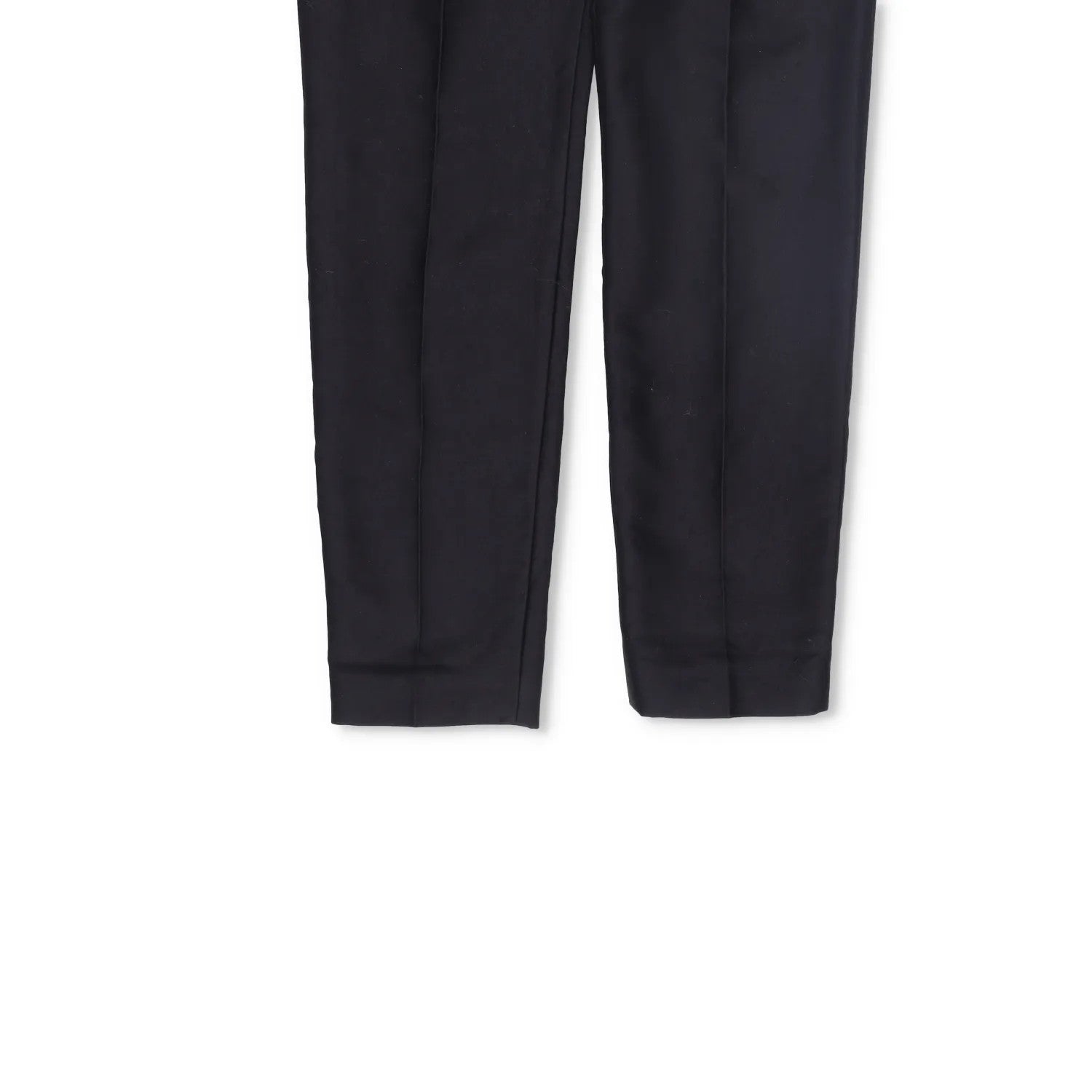 HAIDER ACKERMANN Mens Dress Pants Silk Cotton Blend Pleated Black Size 38 RRP600 — View 4