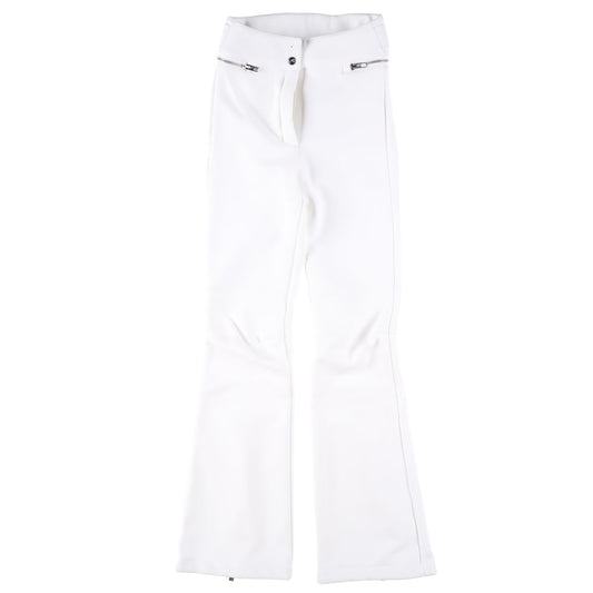 FUSALP Womens Elancia Ii B Ski Trousers White Athletic Fit Zip Closure 36 RRP630