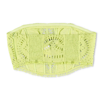 CHARO RUIZ IBIZA Womens Sting Top Corset Strapless Lace Lime Punch XL RRP 260 — View 8