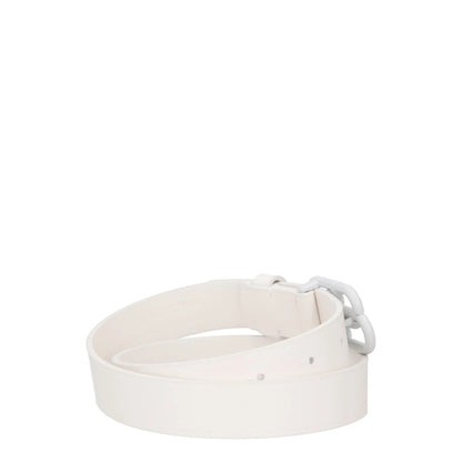 BALENCIAGA Womens Belt White Leather White Buckle Regular Width Size 85 RRP 360 — View 5