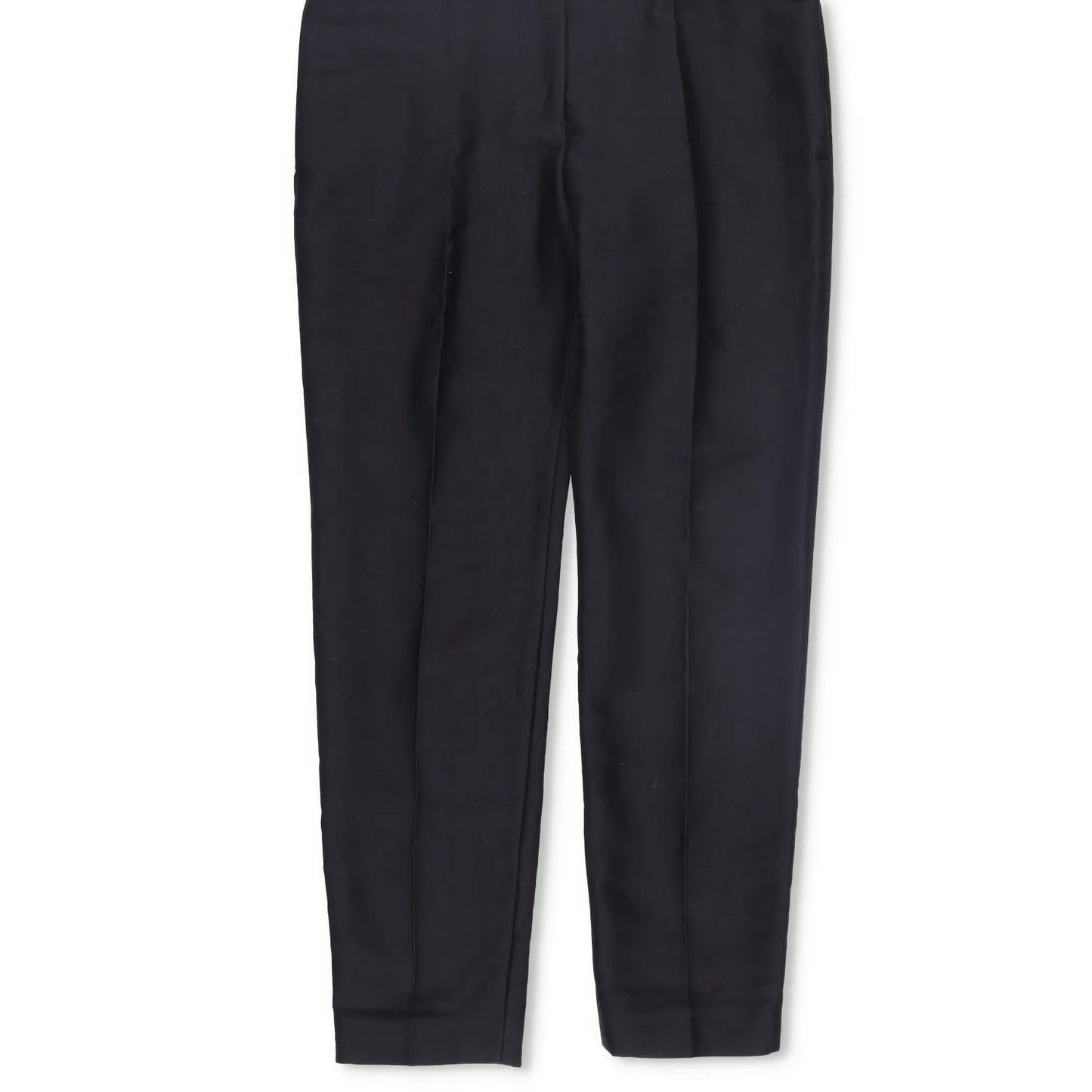 HAIDER ACKERMANN Mens Dress Pants Silk Cotton Blend Pleated Black Size 38 RRP600 — View 3