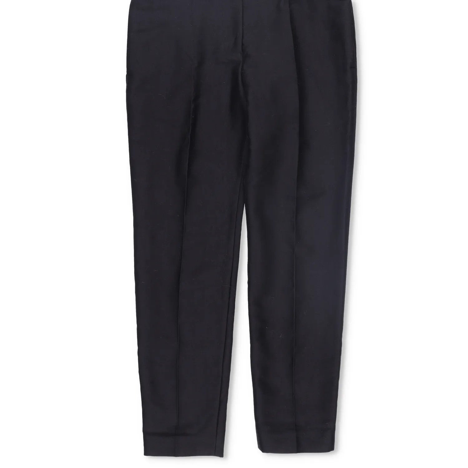 HAIDER ACKERMANN Mens Dress Pants Silk Cotton Blend Pleated Black Size 38 RRP600 — View 3