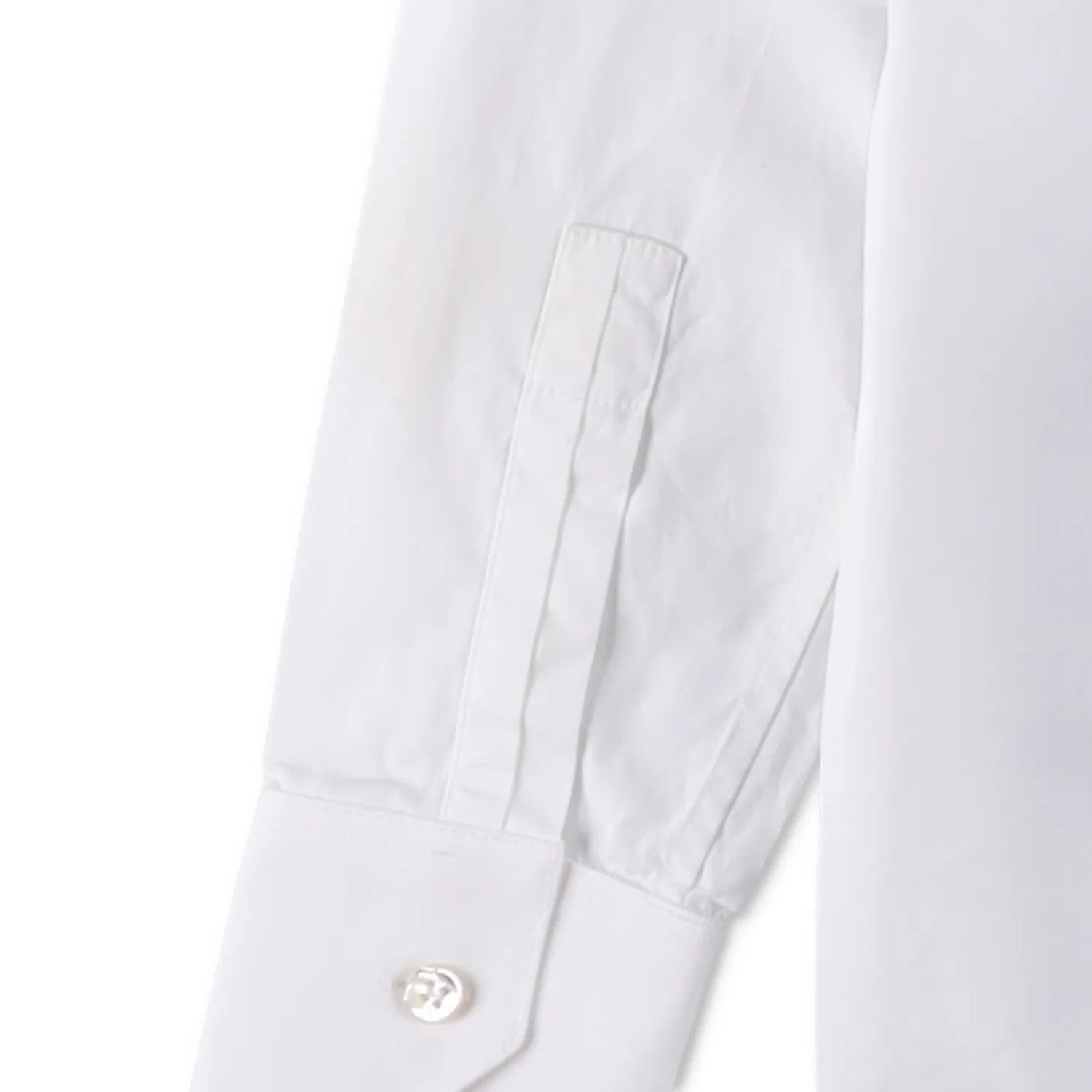 SAINT LAURENT Womens Top Shirt Long Sleeve Collared Button Up White 34 RRP 645 — View 9