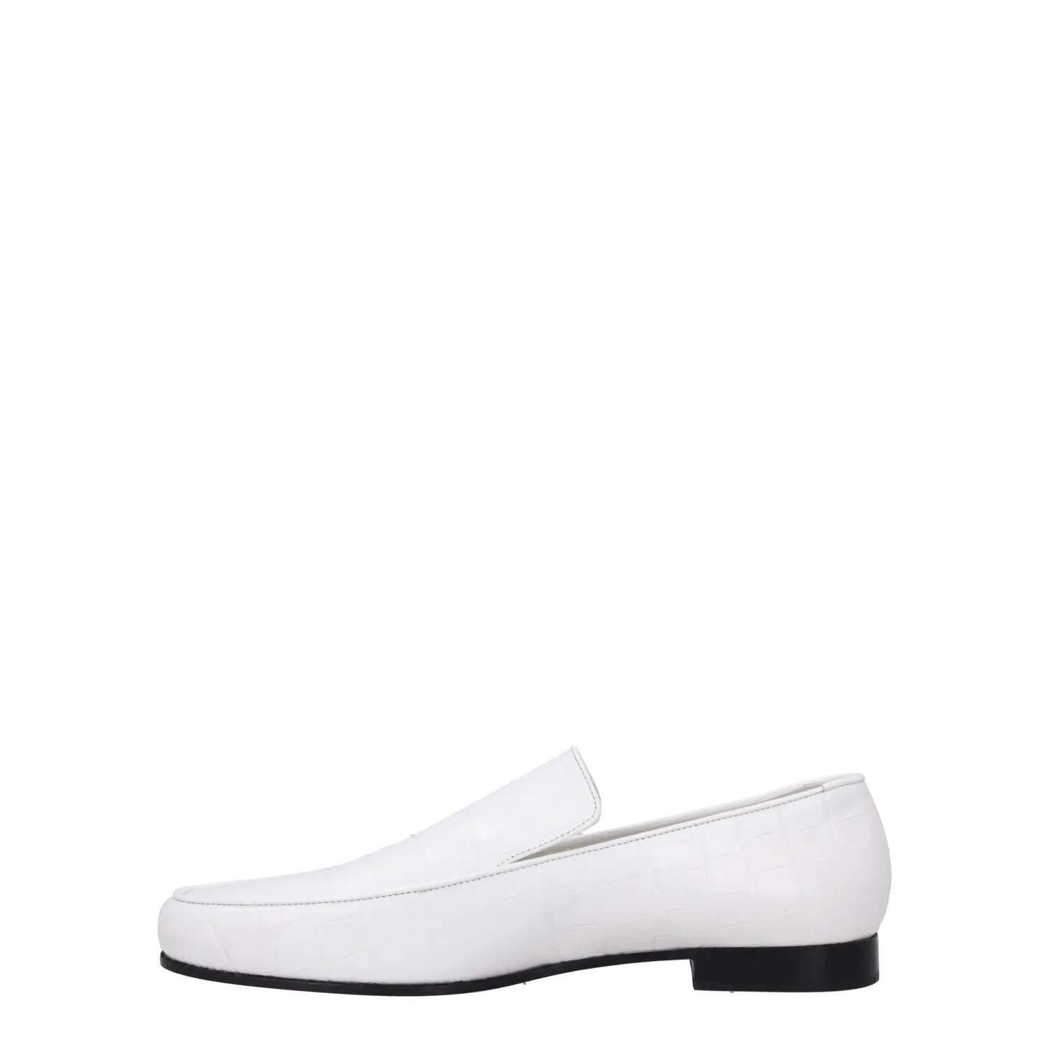 TOTEME The Croco Oval Loafer White Leather Slip On Comfort EU 42 RRP 480 — View 4