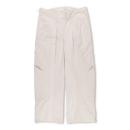 CHRISTOPHER ESBER Women Cocosolo Trousers Putty Slim Leg Beige Pleated 12 RRP540