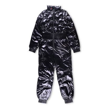 PERFECT MOMENT Womens Ski Suit Black Long Sleeve Nylon Snowsuit Size S RRP 950
