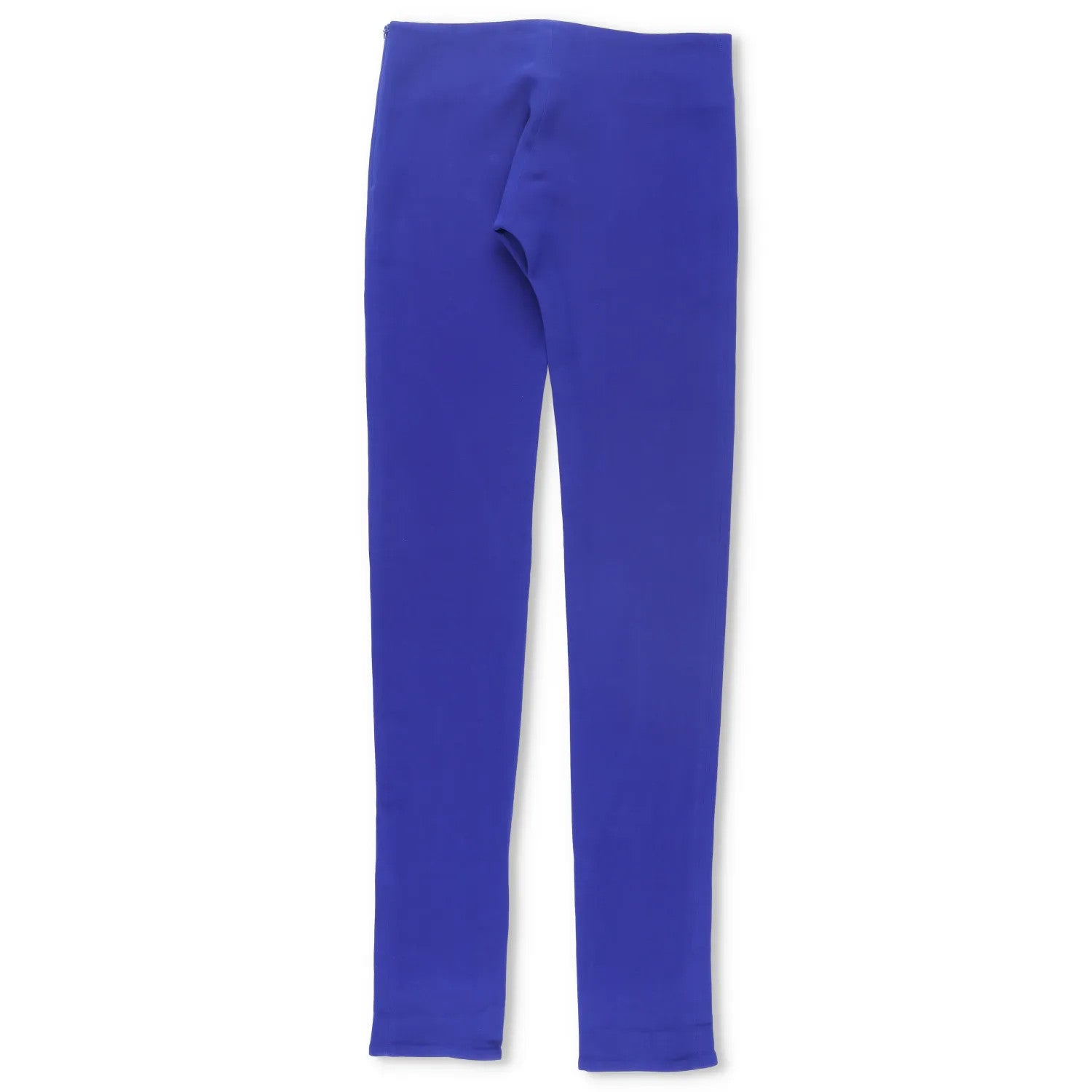 MAXIMILIAN Womens Fi Trousers Slim Leg Blue Flat Front Skinny Size M RRP 510 — View 9