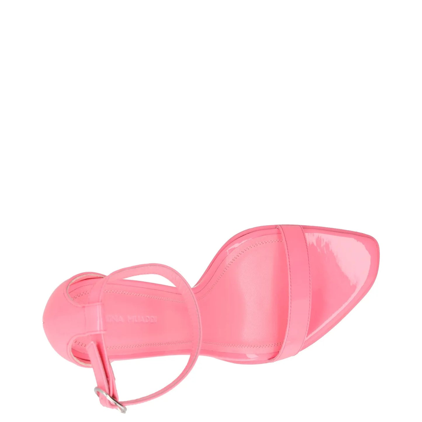 AMINA MUADDI Womens Strappy Heels Pink Leather Stiletto Open Toe UK 7 RRP 600 — View 7