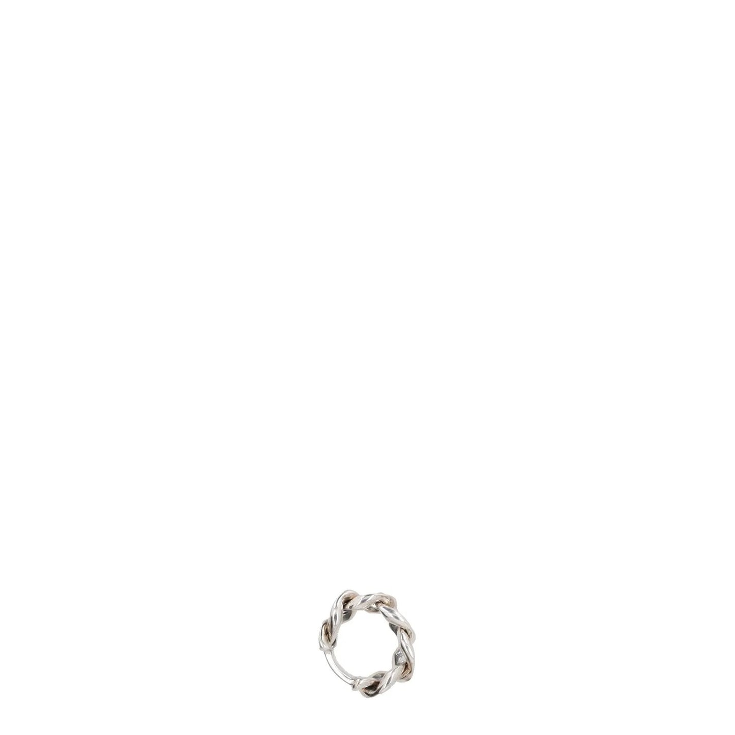 BOTTEGA VENETA Womens Ring Silver Sterling Silver Chain Detail One Size RRP 580 — View 5
