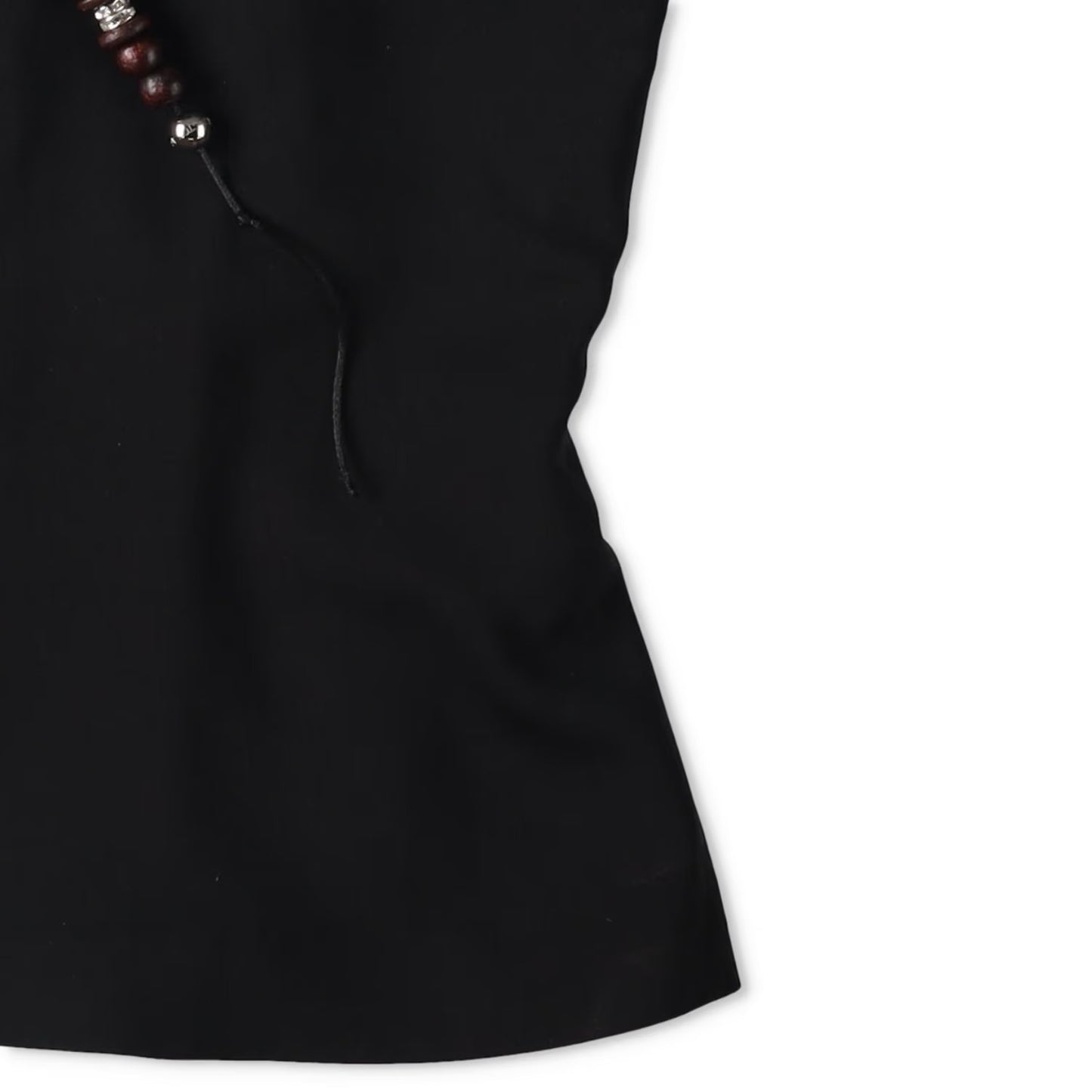 16ARLINGTON Womens Solarte Strap Beads Cut Out Top Black Size 8 RRP 455 — View 7