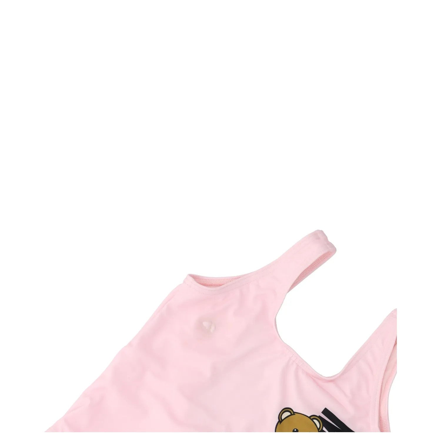 MOSCHINO KIDS Girls Climbing Toy Swimsuit Pink One Piece Logo 4 Years RRP 88 — View 2