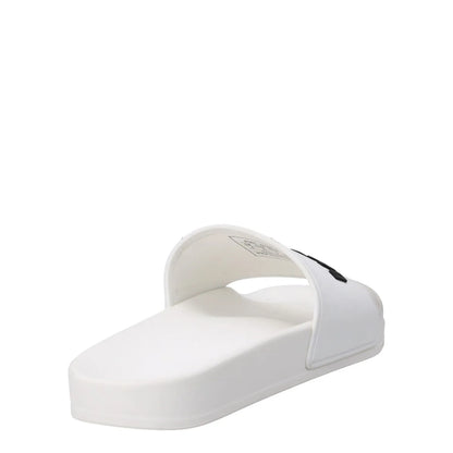 BALENCIAGA Women Piscini Pool Slide Rubber Flat Heel Sandal White UK 4 RRP 310 — View 6