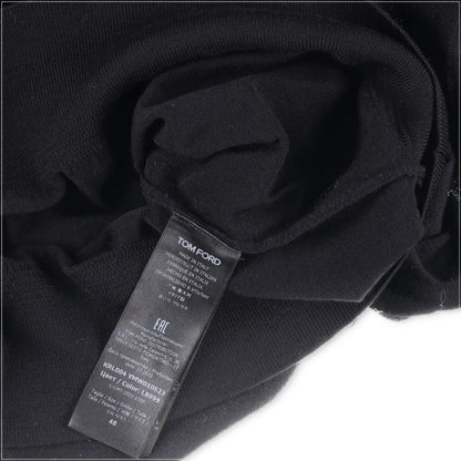 TOM FORD Mens Fine Gauge Merino Roll Neck Black Turtleneck Jumper Size 48 RRP930 — View 5